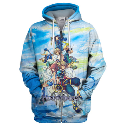Unifinz Kingdom Hearts Hoodie New Kingdom Hearts T-shirt Kingdom Hearts Hoodie Sweater Tank 2022