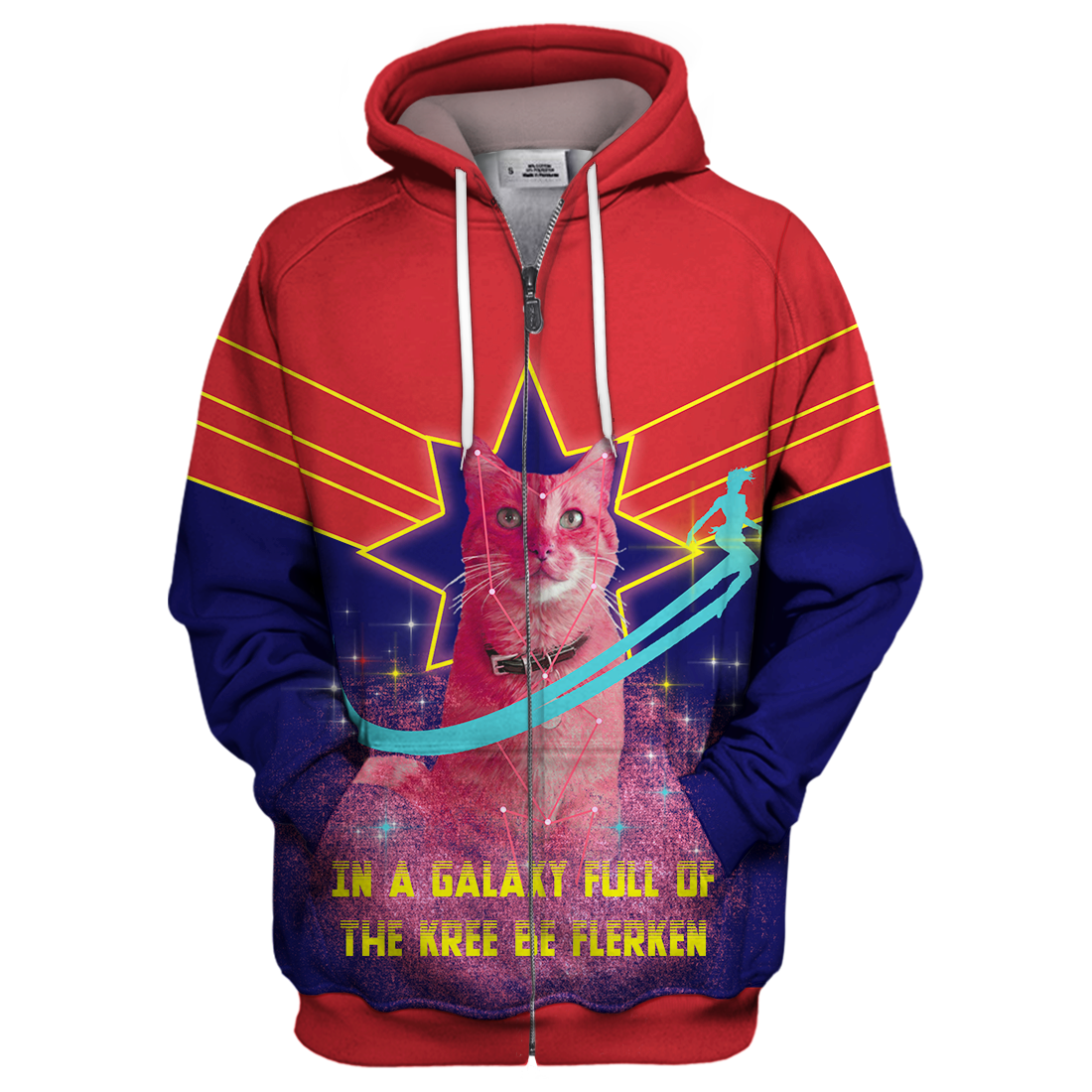 Unifinz MV T-shirt Captain Marvel Goose 3D Print T-shirt Awesome MV Hoodie Sweater Tank 2023