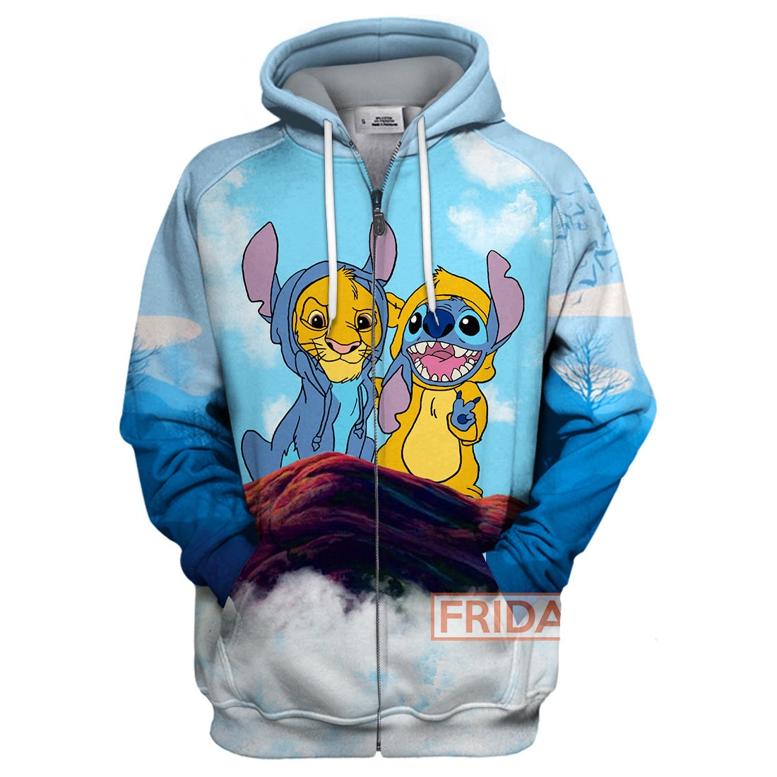 Unifinz DN Stitch LK T-shirt Stitch And Simba T-shirt DN Stitch LK Hoodie Sweater Tank 2026