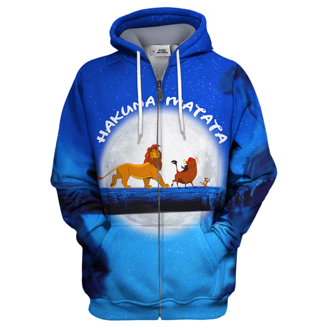 Unifinz DN LK T-shirt It means no worries - hakuna matata Shirt Amazing DN LK Hoodie Sweater Tank 2023