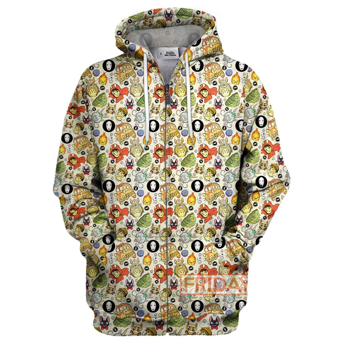 Unifinz GB Hoodie GB All Characters Emoji Spirited Away Totoro T-shirt Amazing GB Shirt Sweater Tank 2026