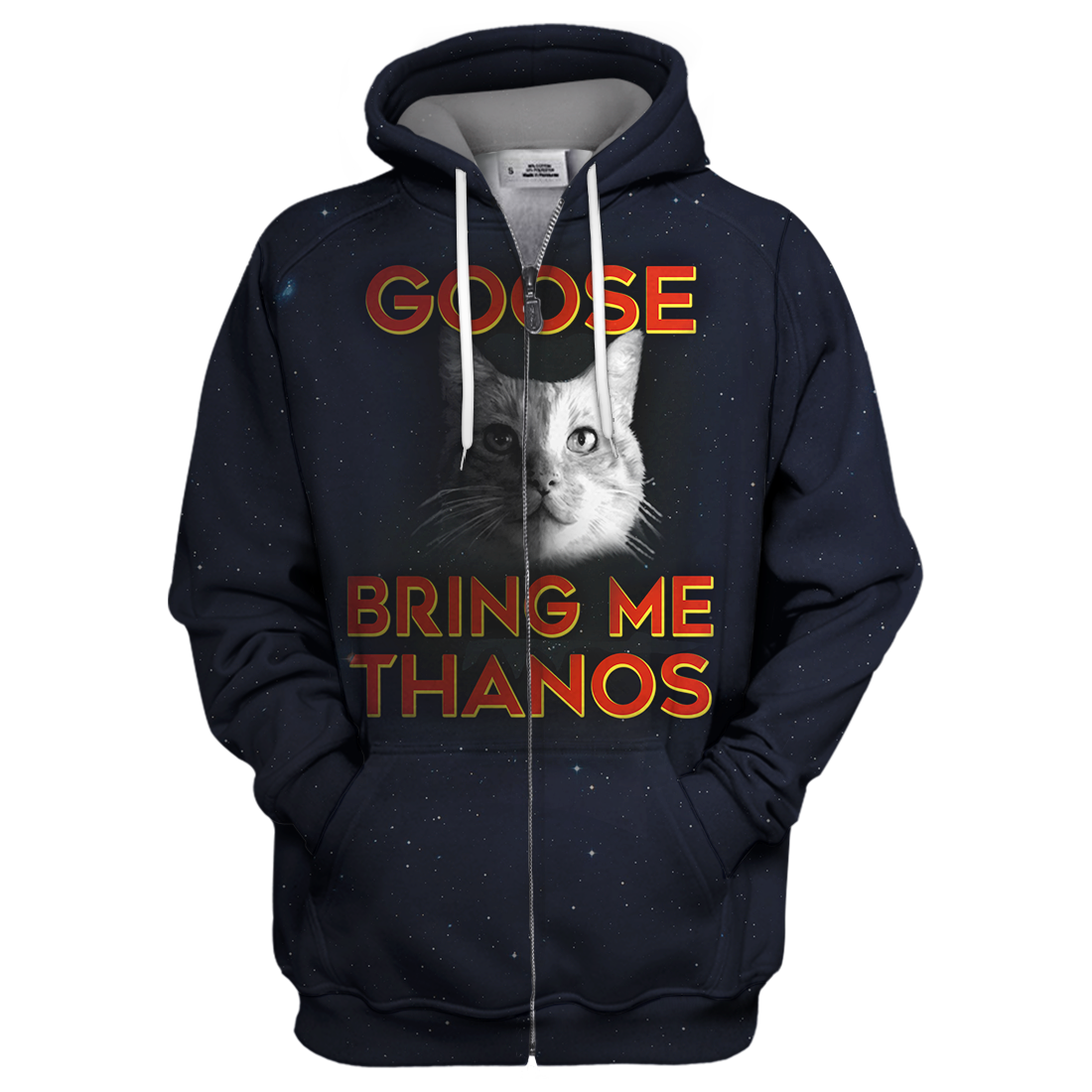 Unifinz MV T-shirt Goose-Bring Me Thanos Black 3D Print T-shirt Amazing MV Hoodie Sweater Tank 2023