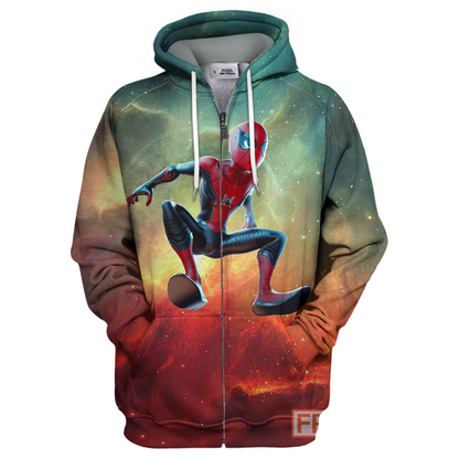 Unifinz Spider Man Hoodie Jumping Spider Man T-shirt MV Spider Man Shirt Sweater Tank 2023