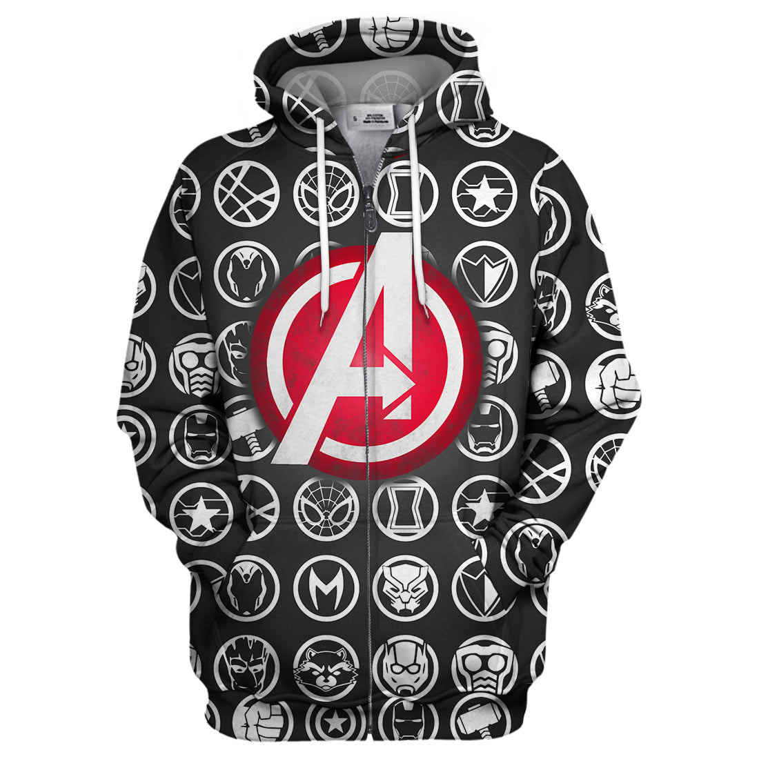 Unifinz MV Avengers Hoodie The A Logo 3D Print T-shirt Awesome MV Shirt Sweater Tank 2023
