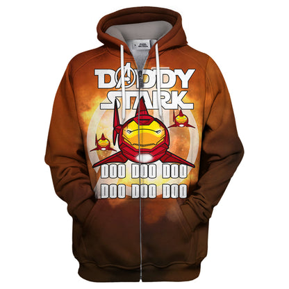 Unifinz MV Shark Hoodie Daddy Stark version 1 T-shirt High Quality MV Shark Shirt Sweater Tank 2026