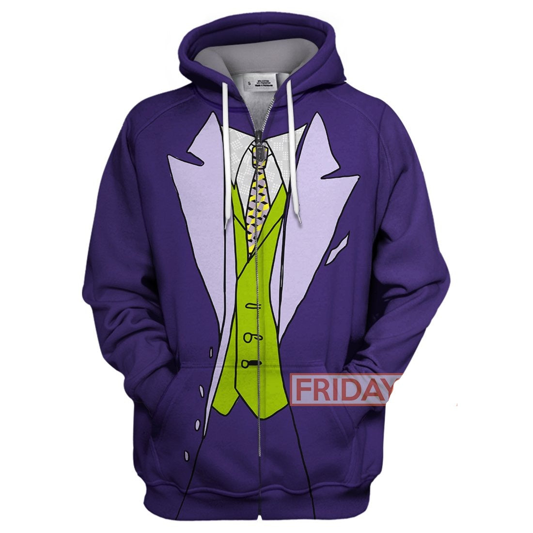 Unifinz Joker Hoodie Joker Suit Cosplay T-shirt Cool High Quality Joker Shirt Sweater Tank 2026