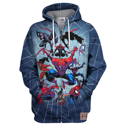 Unifinz MV T-shirt G Spider Verse - T-shirt Amazing MV Hoodie Sweater Tank 2023