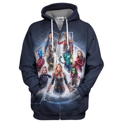 Unifinz MV Hoodie Marvel Of Girls 3D Print T-shirt Awesome MV Shirt Sweater Tank 2023
