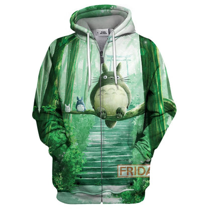 Unifinz Gb Totoro Hoodie GB Totoro And Friends Camphor Tree T-shirt Amazing GB Totoro Shirt Sweater Tank 2026