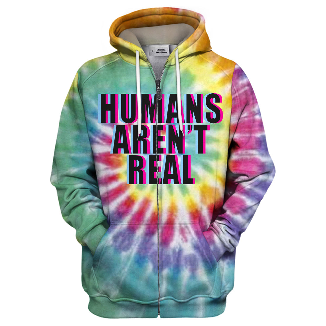 Unifinz Alien T-shirt Humans Aren't Real Tie Dye T-shirt Amazing Alien Hoodie Sweater Tank 2026