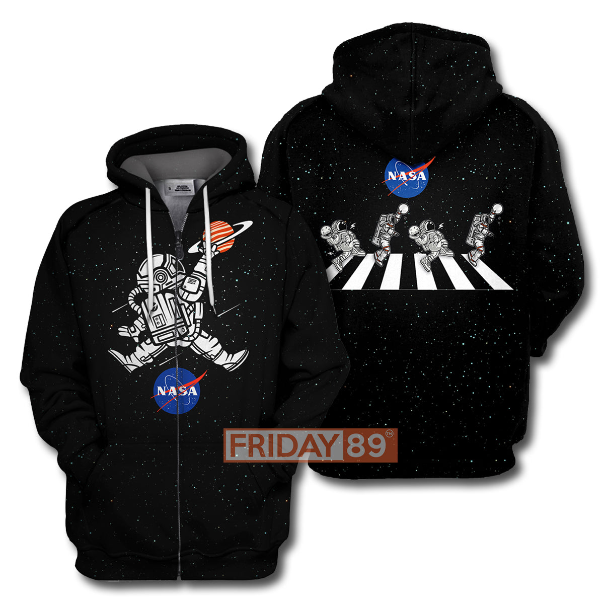 Unifinz NASA T-shirt Astronaut Basketball League Slam Dunk NASA Black T-shirt NASA Hoodie Sweater Tank 2025