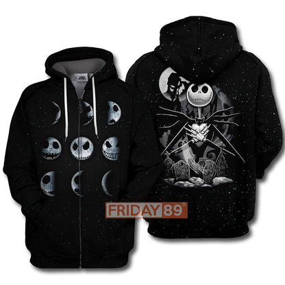 Unifinz TNBC T-shirt King Moon Halloween T-shirt DN TNBC Hoodie Sweater Tank 2025