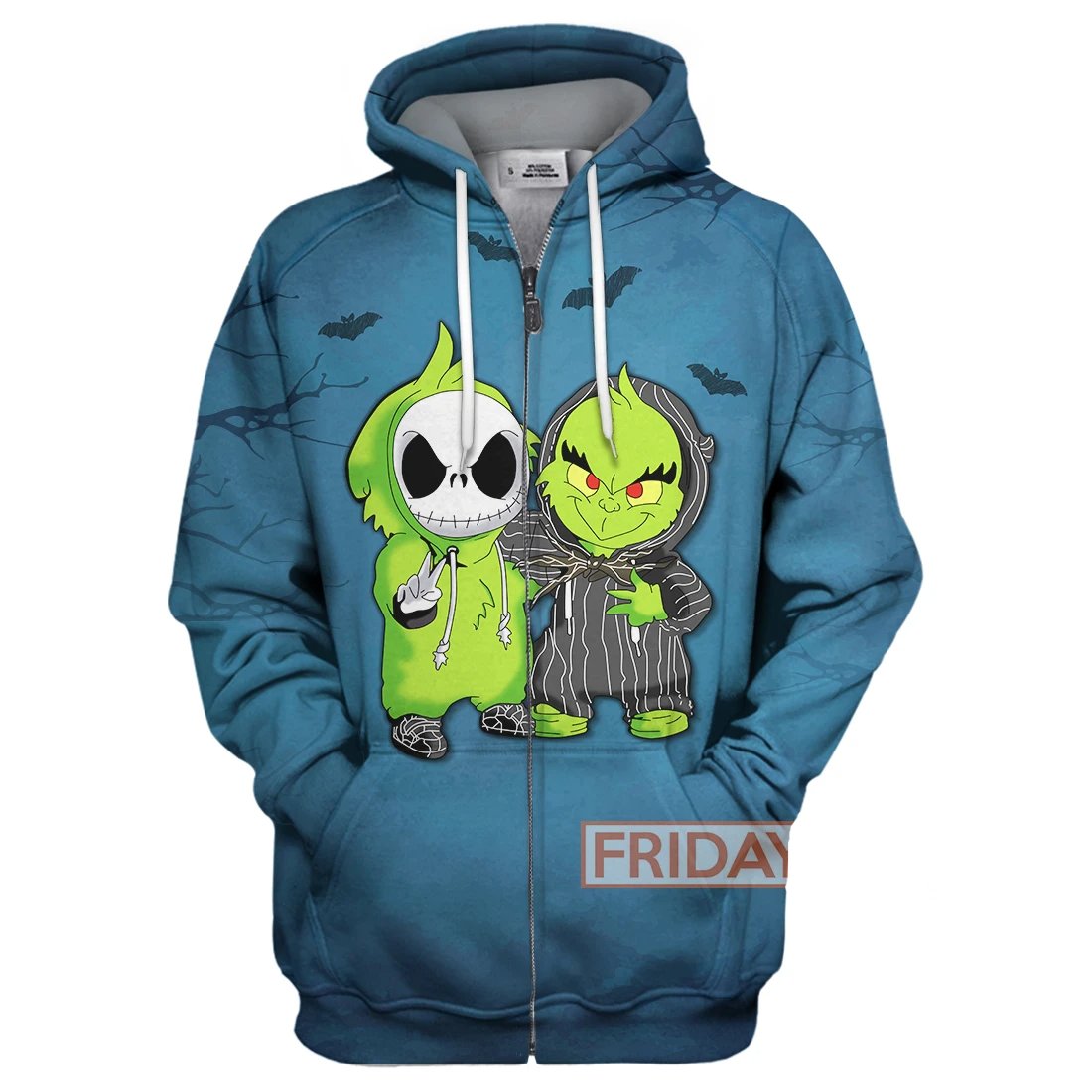 Unifinz Grinch TNBC T-shirt Jack And Grinch T-shirt Grinch TNBC Hoodie Sweater Tank 2026