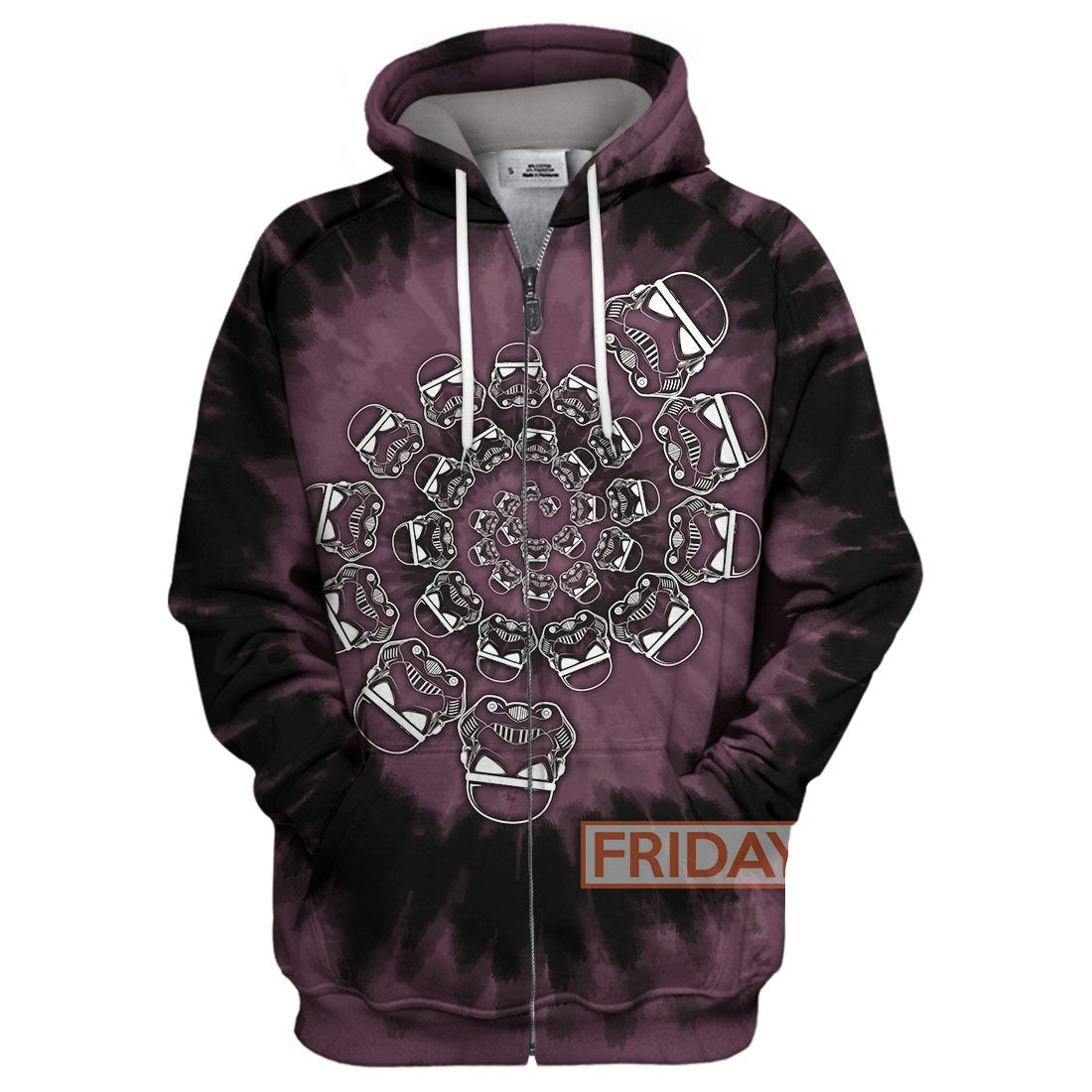 Unifinz SW T-shirt Stormtrooper Circle Tie dye T-shirt Cool High Quality SW Hoodie Sweater Tank 2026