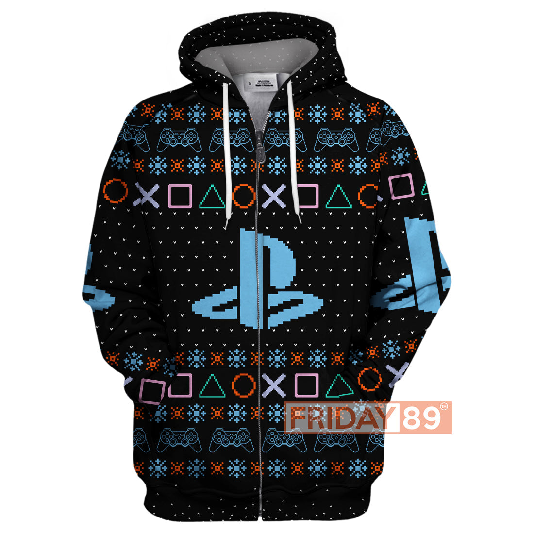 Unifinz Games Hoodie PS 4 Games Logo Christmas Pattern T-shirt Awesome Games Shirt Sweater Tank 2026