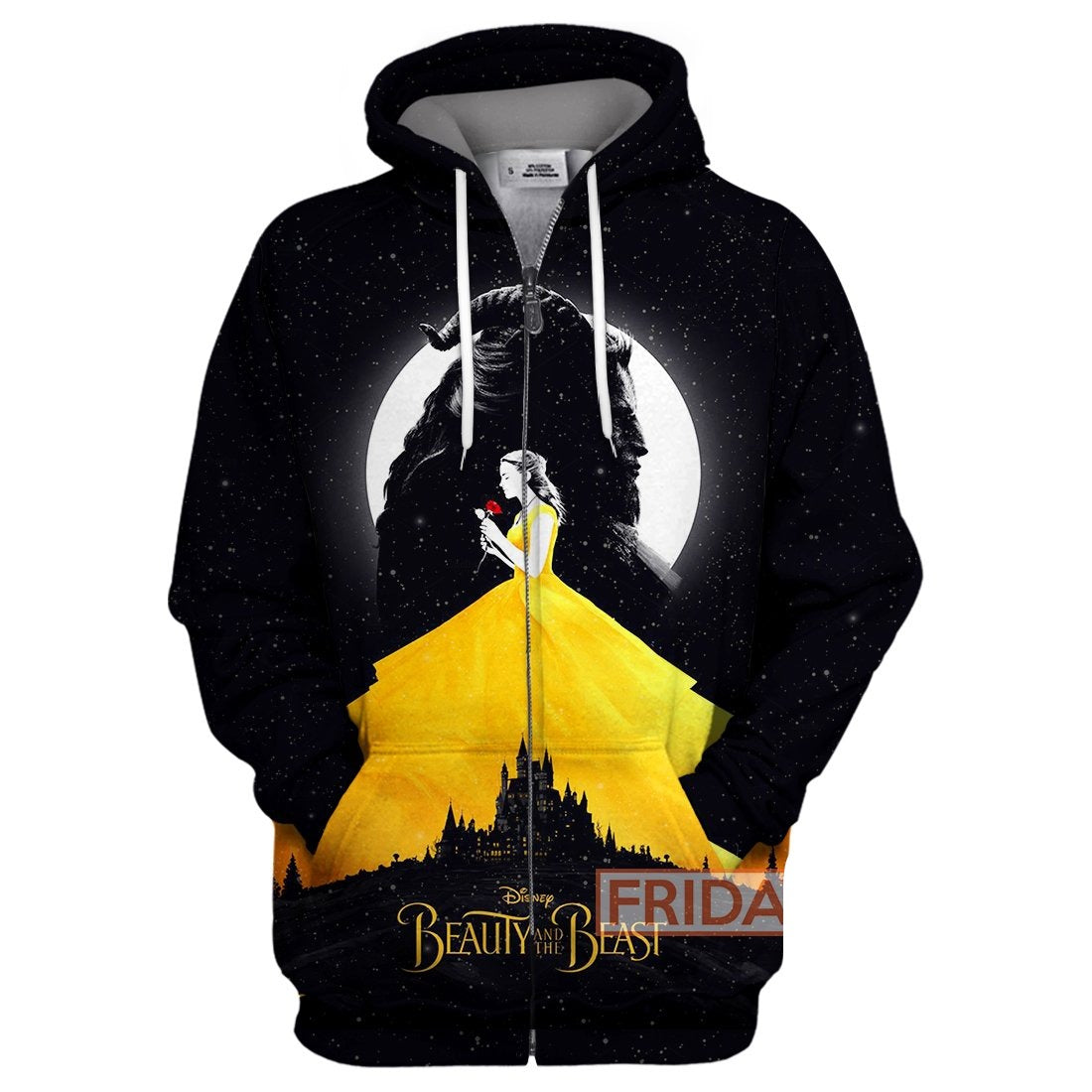 Unifinz DN T-shirt Beauty n The Beast Silhouette T-shirt Awesome High Quality DN Beauty & The Beast Hoodie Sweater Tank2026