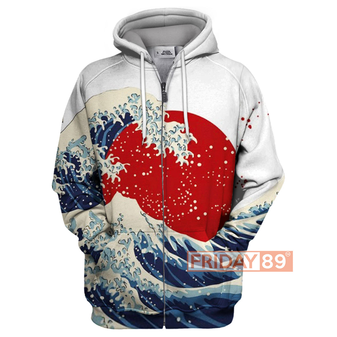 Unifinz Japan Hoodie The Great Wave of Fukushima Japan Culture 3D Print T-shirt Amazing Japan Shirt Sweater Tank 2026