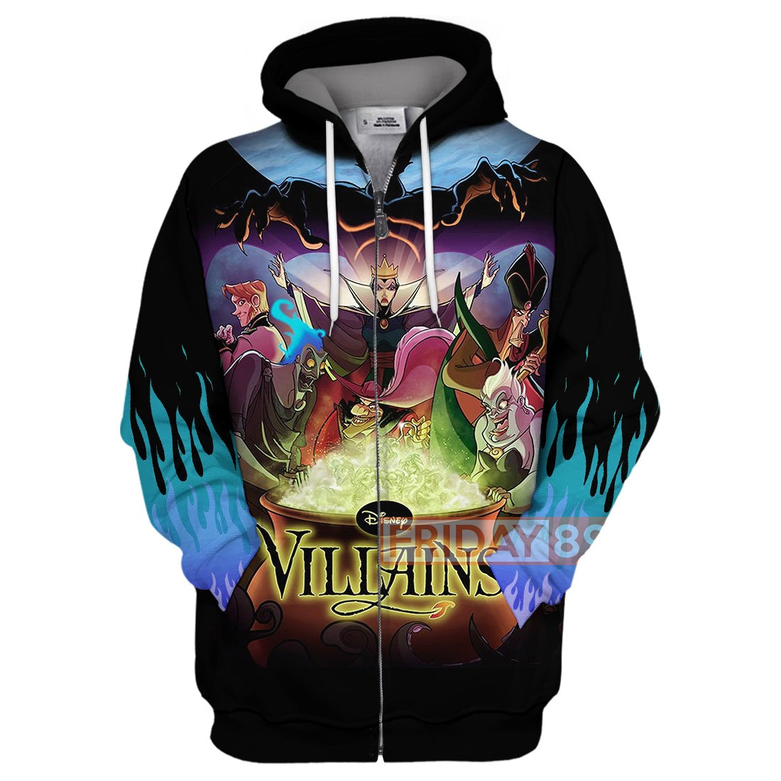 Unifinz DN T-shirt Villains Cartoon Art Evil Queen Maleficent Ursula T-shirt Cool DN Villains Hoodie Sweater Tank 2026