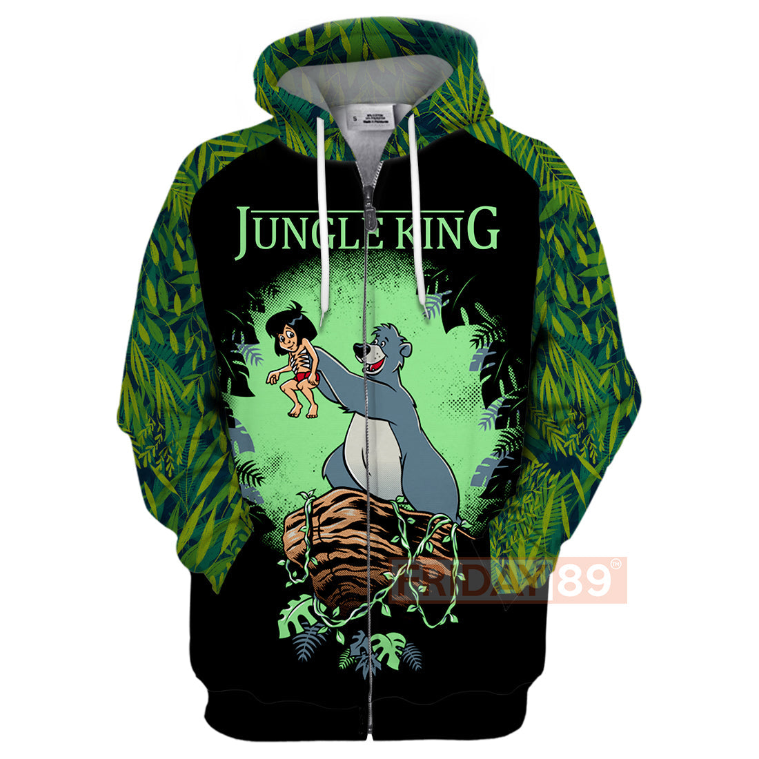 Unifinz DN T-shirt Jungle King The Jungle Book Art 3D Print T-shirt Awesome DN Jungle Book Hoodie Sweater Tank 2026