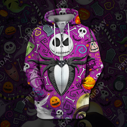 Unifinz TBNC T-shirt Pumpkin King With Halloween Items T-shirt Amazing DN TBNC Hoodie Sweater Tank Jack Skellington Hoodie Shirt 2026