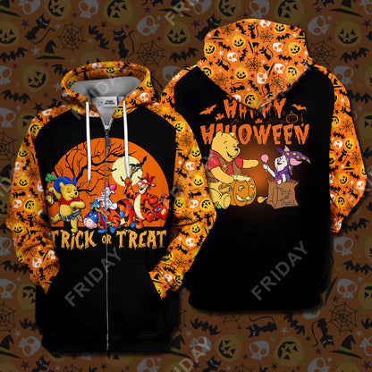 Unifinz DN T-shirt WTP Or Treat Happy Halloween T-shirt Cute High Quality DN WTP Hoodie Sweater Tank 2026