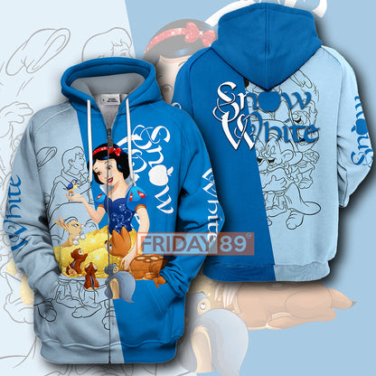 Unifinz DN T-shirt Princess Snow White and The Seven Dwarfs T-shirt Amazing DN Snow White Hoodie Sweater Tank 2026