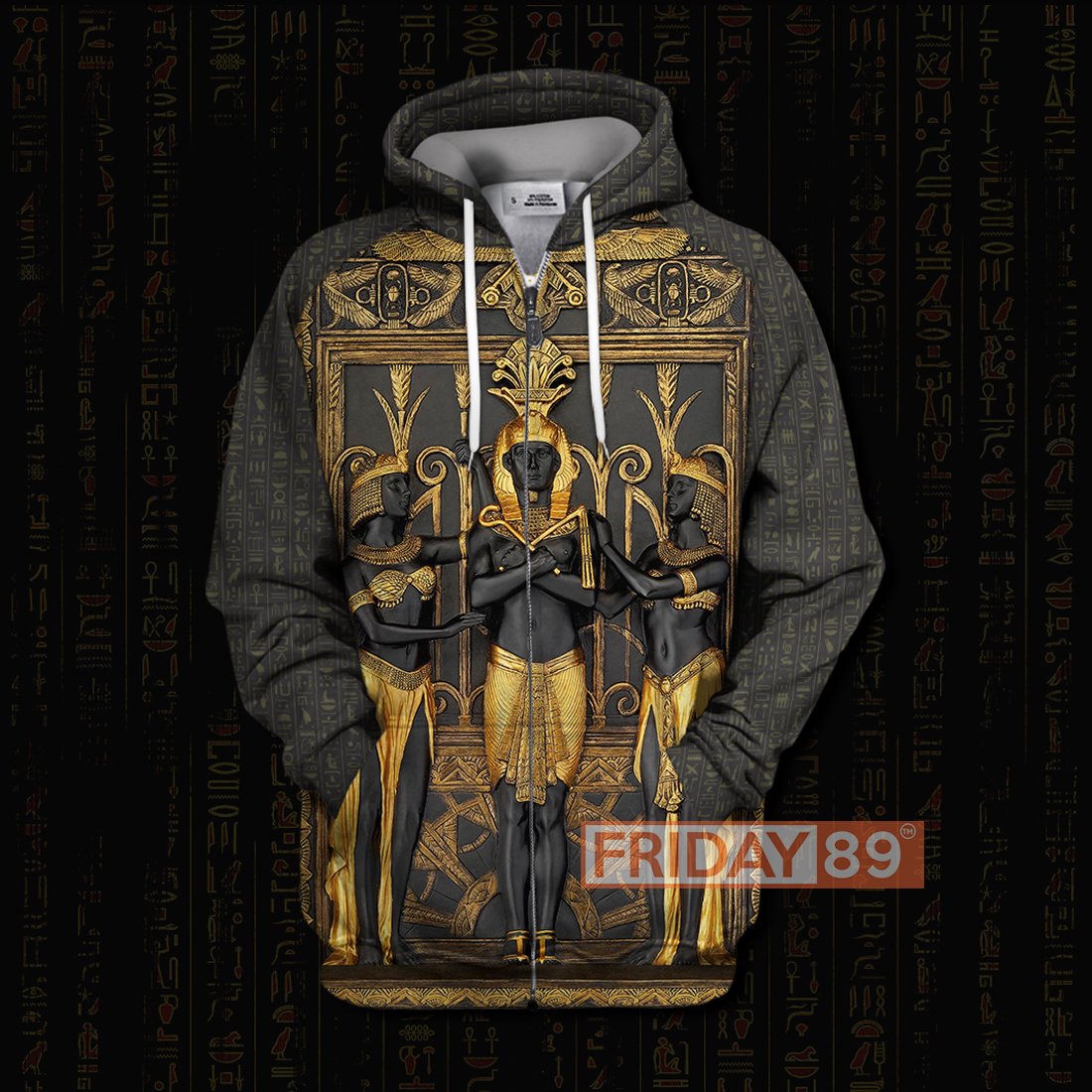 Ancient Egypt Pharaoh 3D Print Hoodie T-shirt