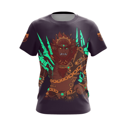 The Legend Of Zelda Hoodie Breath Of The Wild Ganondorf T-shirt Black Brown Unisex