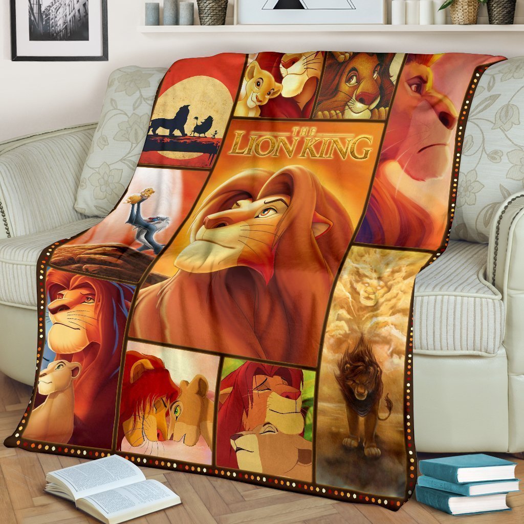 DN Blanket LK Blanket Mufasa Lion King 3d Blanket