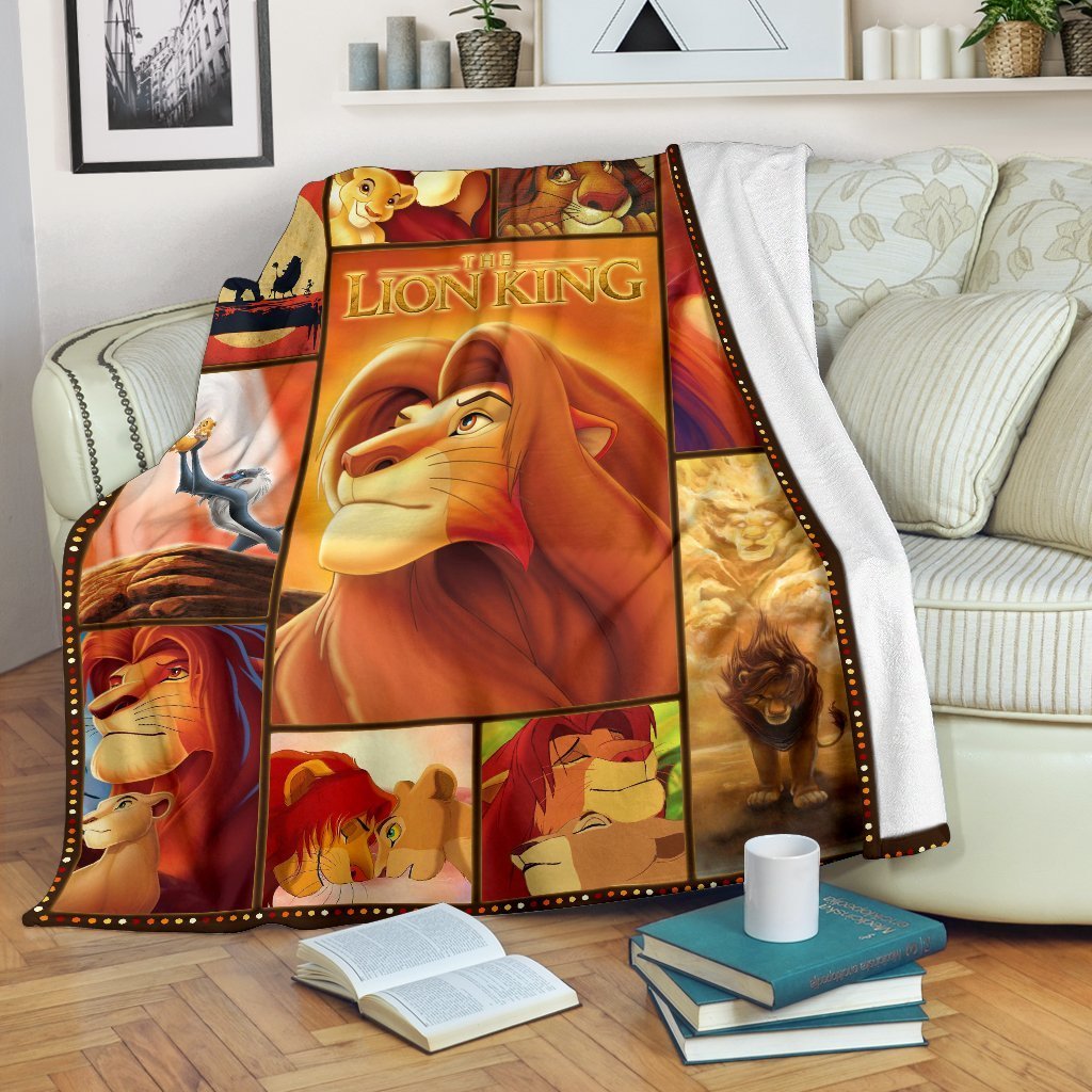 DN Blanket LK Blanket Mufasa Lion King 3d Blanket