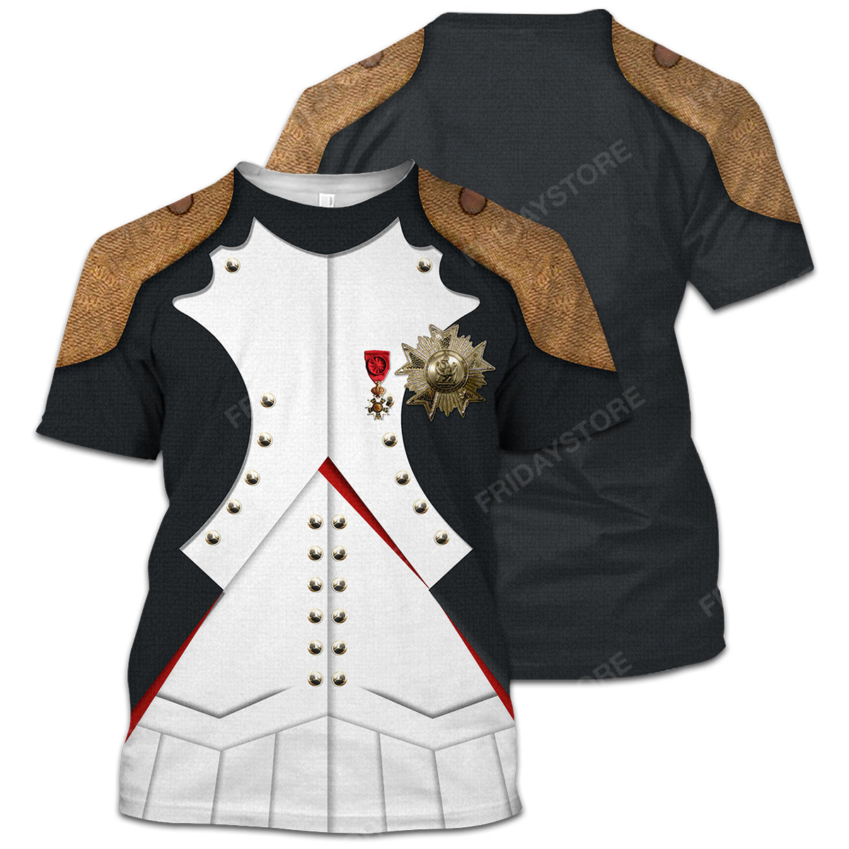 Unifinz Men's Historical Hoodie Custom Napoleon Bonaparte T-shirt Cool Historical Costume Historical Shirt Sweater Apparel 2024