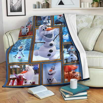 DN Blanket Frozen Blanket Olaf Cute Moments Blanket