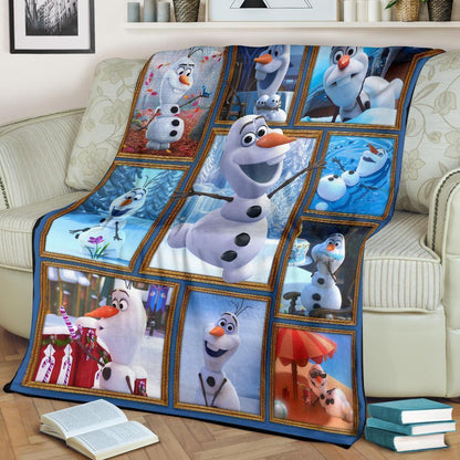 DN Blanket Frozen Blanket Olaf Cute Moments Blanket