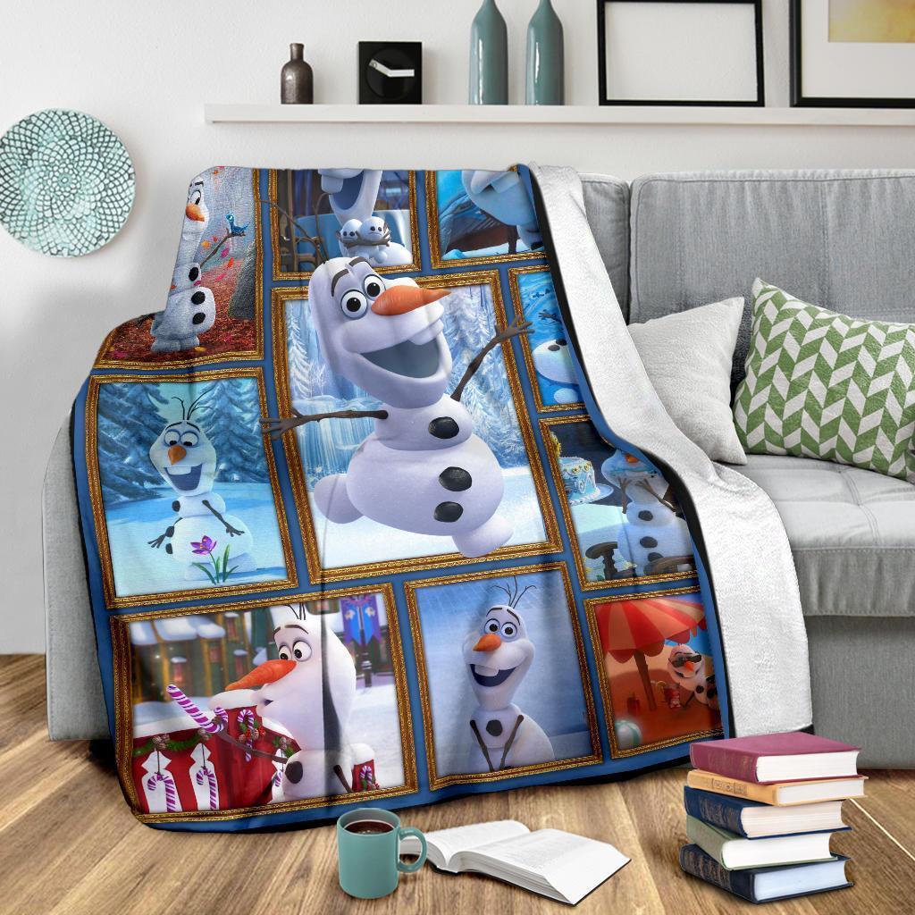 DN Blanket Frozen Blanket Olaf Cute Moments Blanket