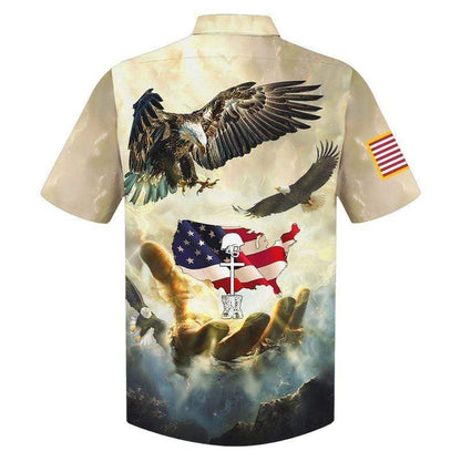 Unifinz Us Army Veteran Hawaiian Shirt Eagle Fly Memorial Day Aloha Hawaiian Shirt Veteran Aloha Shirts Military Shirt 2023
