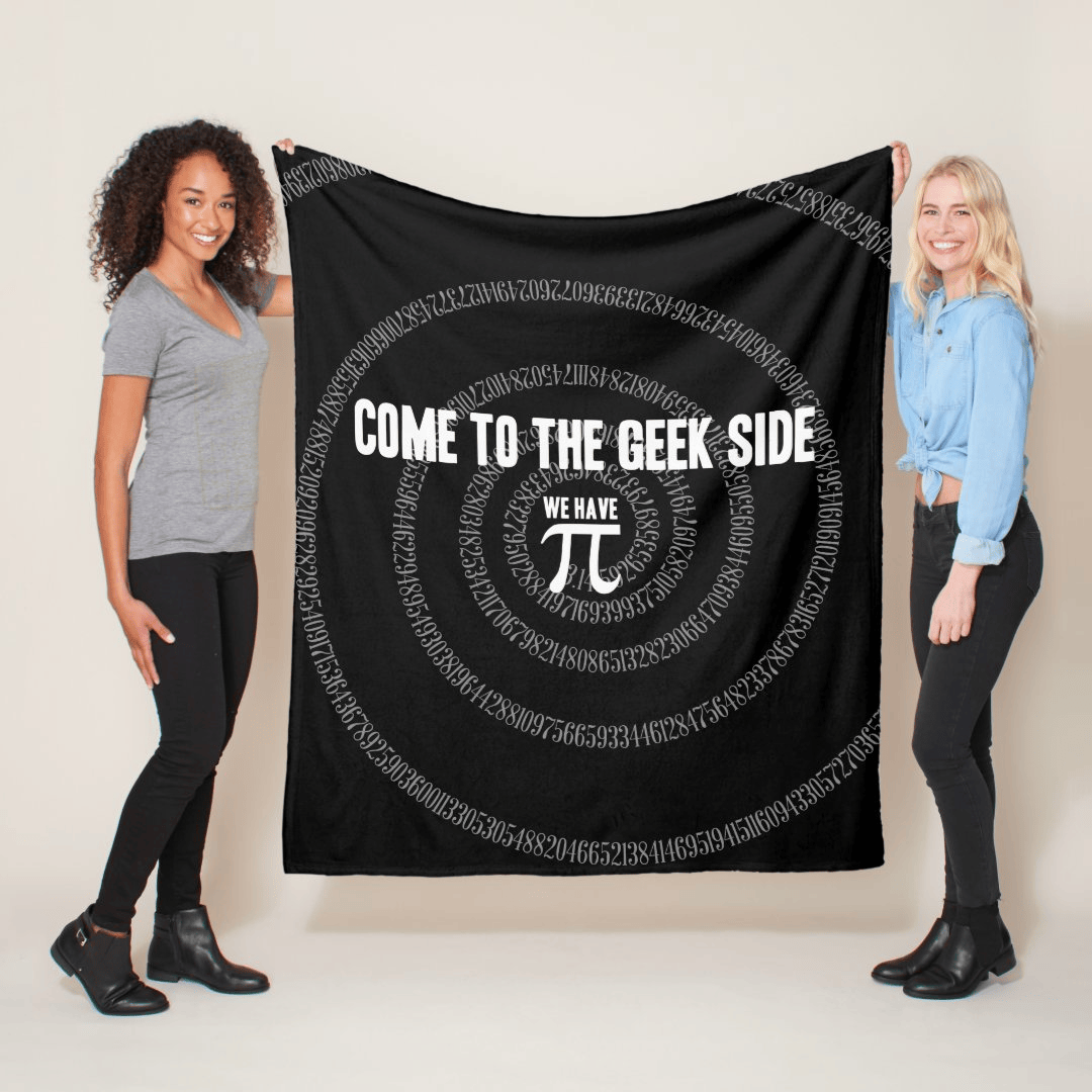 Pi Blanket Come To The Geek Side We Have Pi Blanket Black