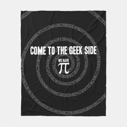 Pi Blanket Come To The Geek Side We Have Pi Blanket Black