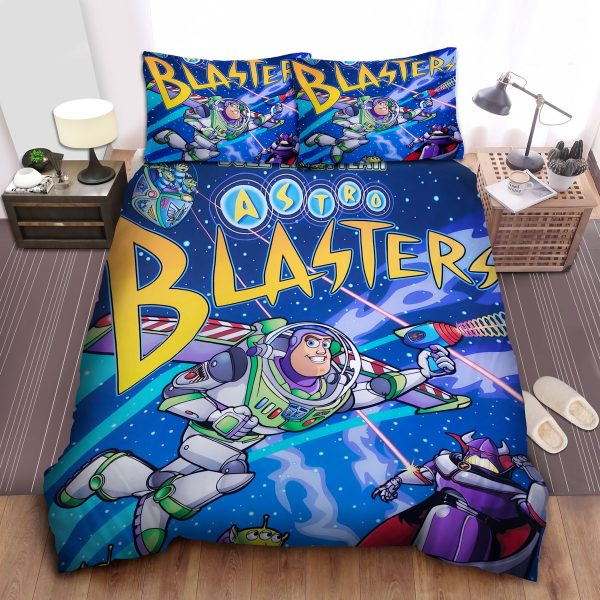 Toy Story Bedding Set DN Astro Blasters Buzz Lightyear Duvet Covers Colorful Unique Gift