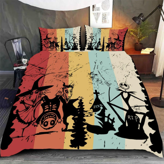 TNBC Bedding Set Jack Zero And Boogie's Boys Duvet Covers Colorful Unique Gift