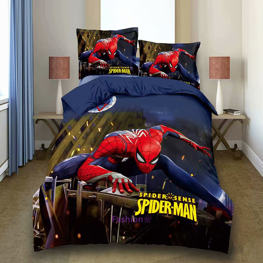 Spiderman Bedding Set MV Spider Sense Spiderman Duvet Covers Colorful Unique Gift