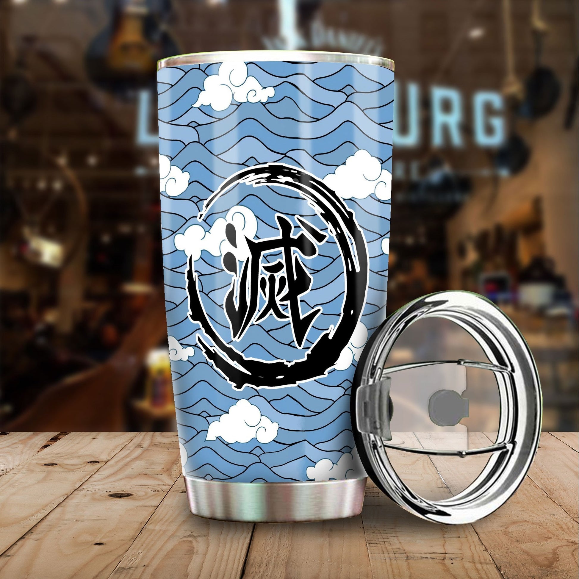  Demon Slayer Tumbler 20 oz Sakonji Urokodaki Kimetsu No Yaiba Logo Tumbler Cup 20 oz