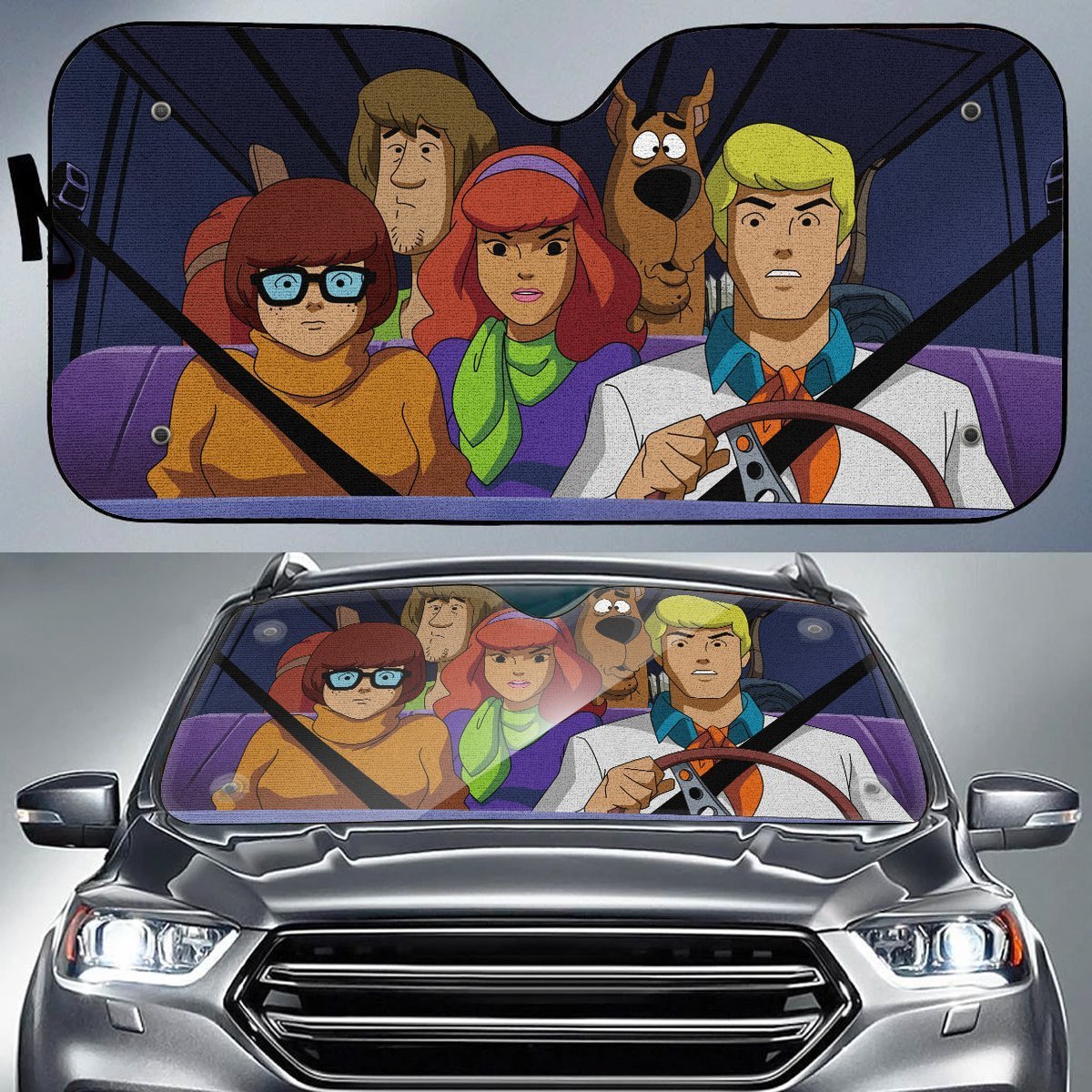  Scooby Doo Car Sun Shade Scooby Doo And Friends Auto Sun Shade