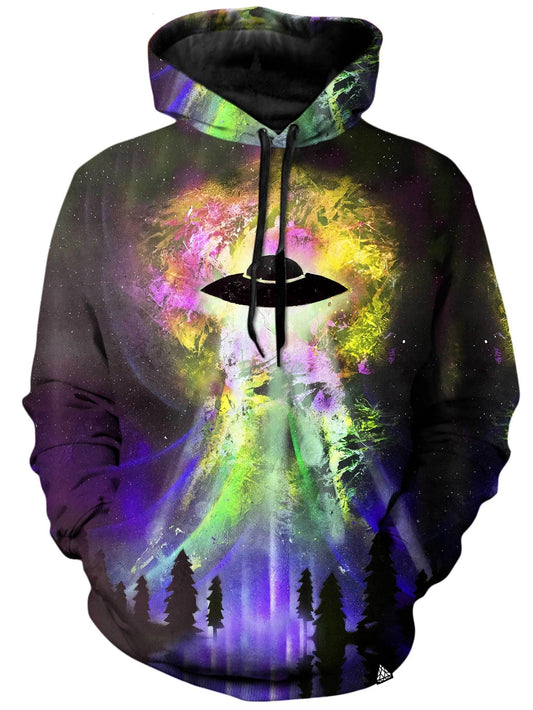 Unifinz UFO Hoodie UFO Abduction Galaxy Hoodie Apparel Colorful Adult Unisex Full Print 2022