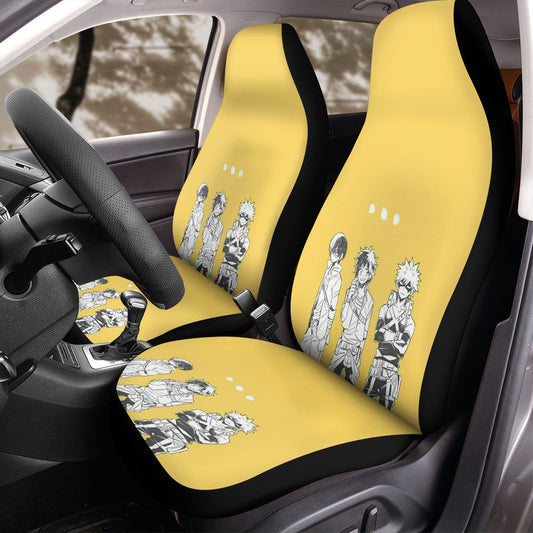 My Hero Academia Car Seat Covers Three Musketeers Seat Covers