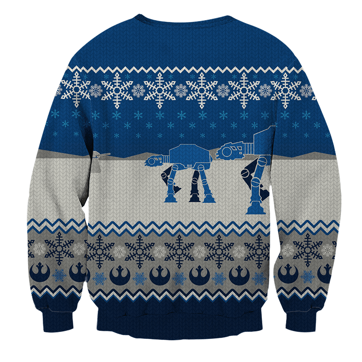 SW Sweater SW Walkers Christmas Pattern Ugly Sweater