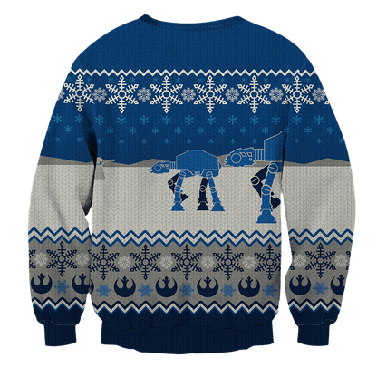 SW Sweater SW Walkers Christmas Pattern Ugly Sweater