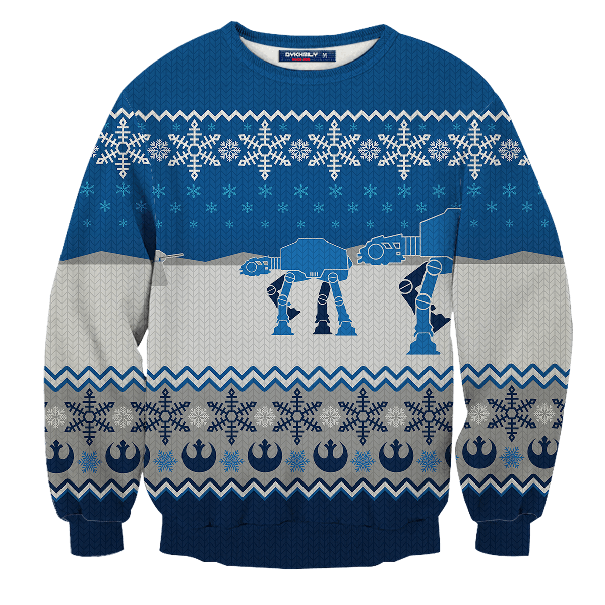 SW Sweater SW Walkers Christmas Pattern Ugly Sweater