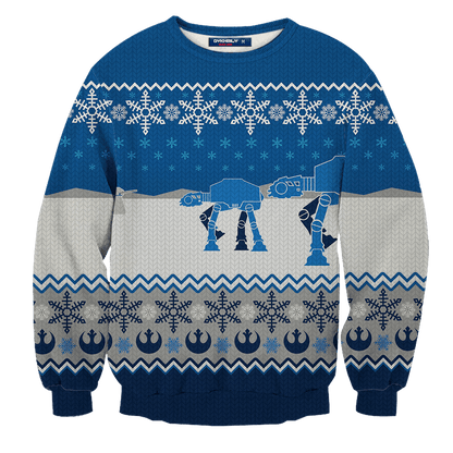 SW Sweater SW Walkers Christmas Pattern Ugly Sweater