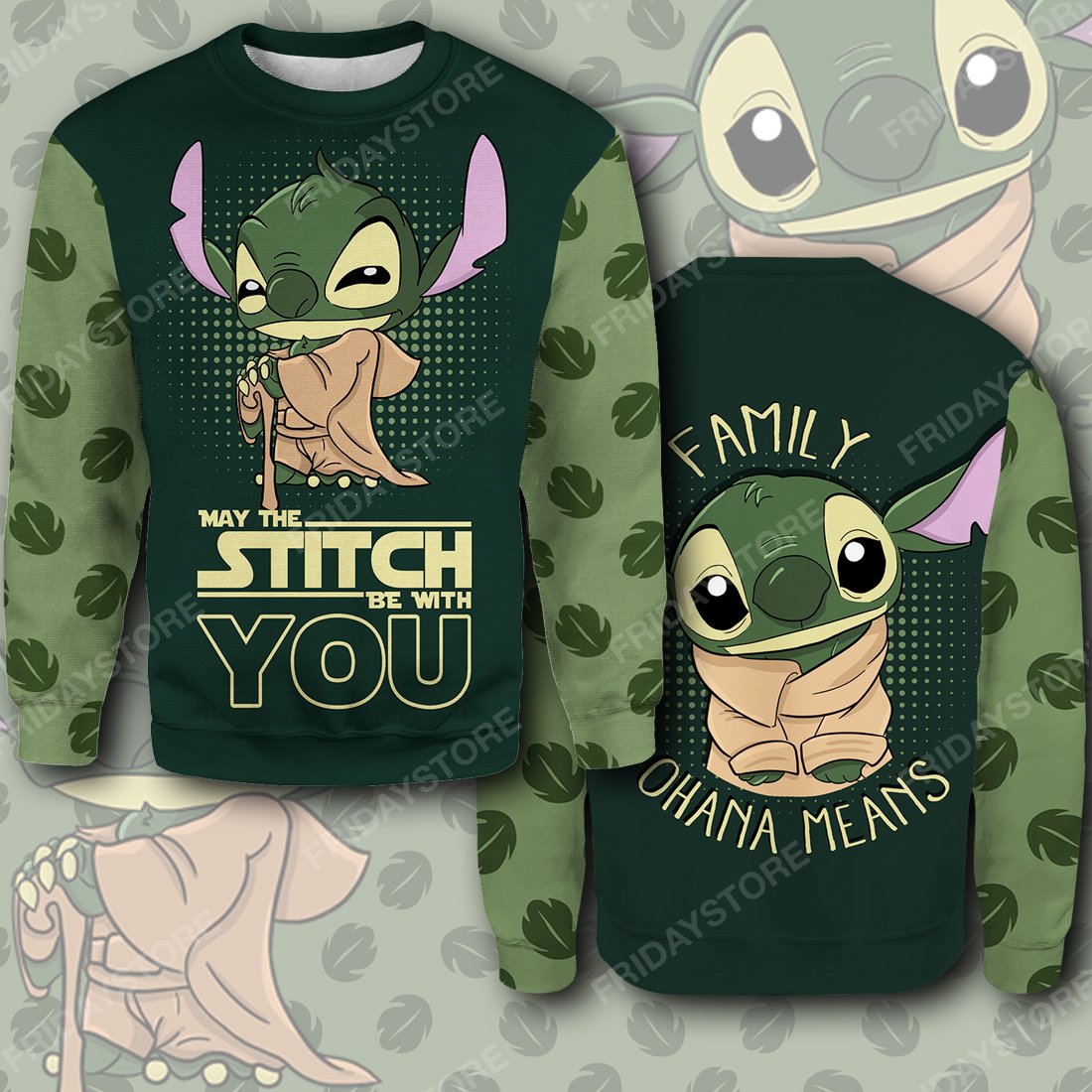 SW May The Stitch Be With You All Over Print Hoodie T-shirt