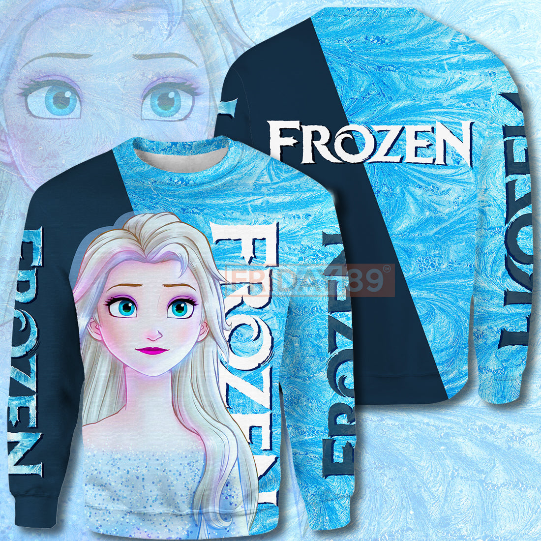 Unifinz DN T-shirt Beauty Elsa Disney Princess Frozen 3D PRINT T-shirt Awesome DN Frozen Hoodie Sweater Tank Elsa Hoodie Sweater 2025